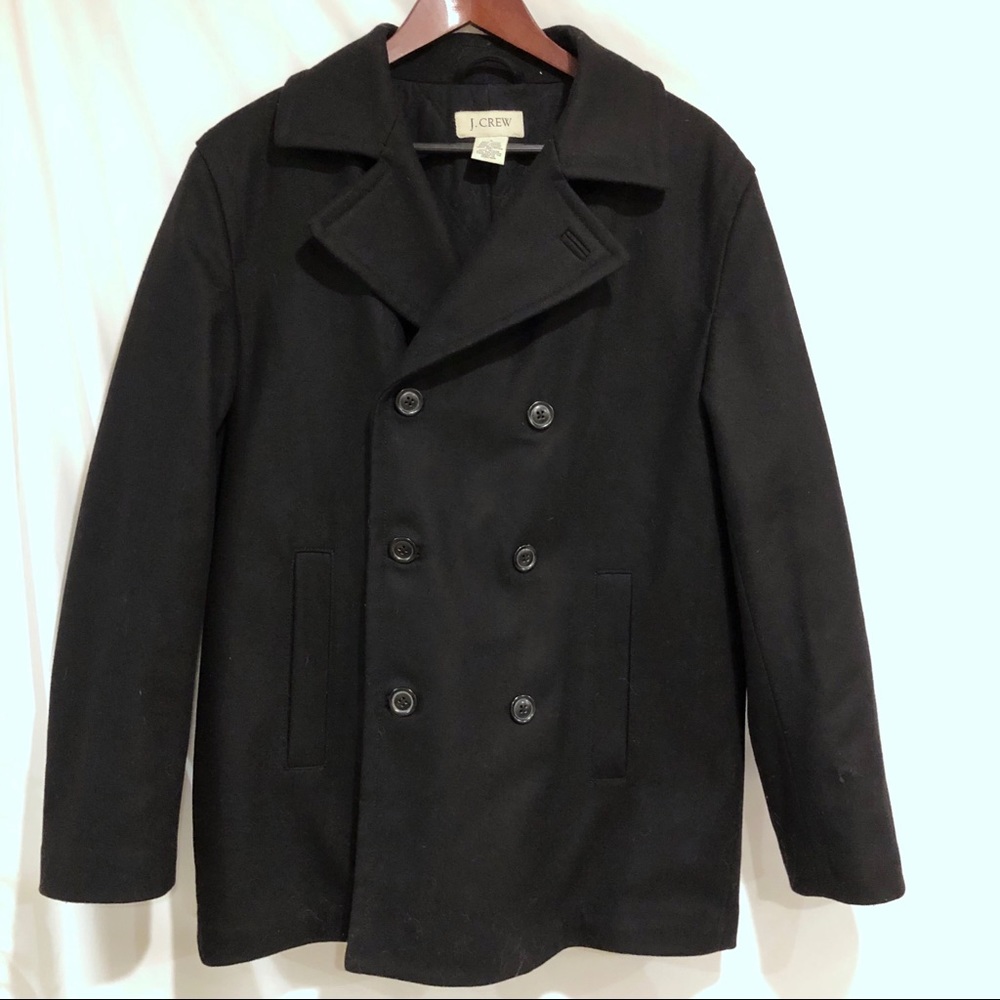 J Crew Thinsulate lined Pea Coat- Timeless!